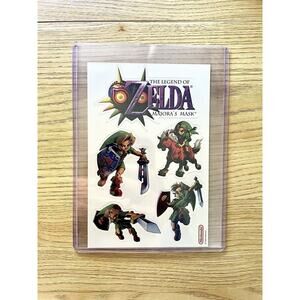 Legend of Zelda Majora's Mask Toys r Us Promo Stickers Nintendo 64 N64 VERY RARE